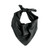 Silk Openwork Bandana Black, Abstract, tomfoolery