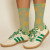 Tennis Mesh Socks, Darner Socks, tomfoolery