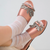 Solid White Mesh Socks, Darner Socks, tomfoolery