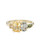 QUAD Green & Yellow Sapphire Diamond Four Stone Ring, Infinite - By tf, tomfoolery