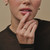Empire Cushion Five Step Diamond Ring, Art Echo - By tf, tomfoolery