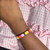 Tile Beaded Bracelet in All Smiles