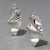 Small Crumpled Gold Earrings, Alexis Bittar, tomfoolery