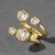 Asterales Gold Open Ring, Alexis Bittar, tomfoolery