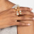 Asterales Gold Open Ring, Alexis Bittar, tomfoolery