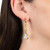 Asterales Gold Link Pear Crystal Earrings, Alexis Bittar, tomfoolery