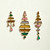 "Canyon Bloom" Tesserae Tiered Drop Earrings, metier by tomfoolery, tomfoolery
