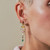 "Canyon Bloom" Tesserae Tiered Drop Earrings, metier by tomfoolery, tomfoolery