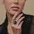 "Midnight Mesa" Shield Ring, metier by tomfoolery, tomfoolery
