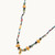 Papillon Short Turquoise Beaded Necklace, Mary Gaitani, tomfoolery