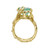 Spring Equinox Art Ring, Alice Clarke, tomfoolery London