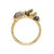 Asymmetric Mixed Cut Diamond Cluster Art Ring, Ruth Tomlinson, tomfoolery London