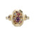 Autumnal Mineral Slice Art Ring, Maria Manola, tomfoolery London