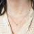 Mini Heart Twig Necklace