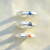 Amber Sapphire Two Halves Ring, Dunton Ellerkamp, tomfoolery