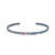 Thin Sapphire Rock Cuff, Annie Fensterstock, tomfoolery