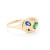 Blue Sapphire Night Market Signet Ring, Scosha, tomfoolery