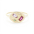 Pink Sapphire Night Market Signet Ring, Scosha, tomfoolery