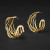 Solanales Crystal Woven Hoops, Alexis Bittar, tomfoolery