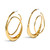 Molten Gold Spiral Hoops, Alexis Bittar, tomfoolery