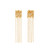 Arabesque Earrings, Judith Benita, tomfoolery