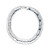 Silver Curved Statement Necklace, Preloved, tomfoolery