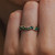 Scatter Emerald Ring, Infinite - By tf, tomfoolery