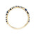 Scatter Blue Sapphire Ring, Infinite - By tf, tomfoolery
