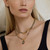 N° 951 Gold & Black Braided Medallion Pendant, Marie Laure Chamorel, tomfoolery