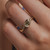 Molten East-West Brown Wave Diamond Ring, Thessa - By tf, tomfoolery