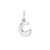 Silver Bubble Letter Charm, Reverie - By tf, tomfoolery