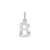 Silver Bubble Letter Charm, Reverie - By tf, tomfoolery