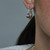 Silver Sway Hoops, BOUND - By tf, tomfoolery