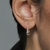 Silver Mini Sway Hoops, BOUND - By tf, tomfoolery
