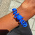 Tournicoti Bracelet in Electric Blue, Samuel Coraux, tomfoolery