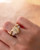 One-Of-A-Kind Oval Hexa Faceted Ring, Maria Manola, tomfoolery