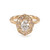 One-Of-A-Kind Oval Hexa Halo Ring, Maria Manola, tomfoolery