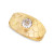 Catkin Crescent Diamond Solitaire Ring, Alison Macleod, tomfoolery London