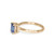 One‑Of‑A‑Kind Blue Sapphire Solitaire Ring with Hidden Halo, Page Sargisson, tomfoolery