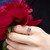 One‑Of‑A‑Kind Blue Sapphire Solitaire Ring with Hidden Halo, Page Sargisson, tomfoolery