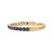 Blue Sapphire & Black Diamond Evermore Half Eternity Band, Karen Karch, tomfoolery