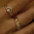 Green Sapphire Pebble Leaf Band, Jennie Kwon, tomfoolery