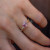 One-Of-A-Kind Padparadscha Sapphire Dryad V Ring, Irena Chmura, tomfoolery