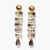 Fishbone Tiered Earrings Smokey Quartz, Chan Luu, tomfoolery