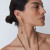 Fishbone Tiered Earrings Smokey Quartz, Chan Luu, tomfoolery