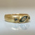 Green Sapphire Marquise Band, Claire Macfarlane, tomfoolery