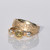 Diamond Oak Trio Ring, Issy White, tomfoolery