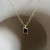 Salt and Pepper Diamond Pendant