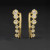 Asterales Modernist Hoop Earrings, Alexis Bittar, tomfoolery