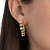 Asterales Modernist Hoop Earrings, Alexis Bittar, tomfoolery